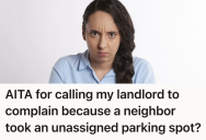 New Neighbors Disrupt Peaceful Parking Arrangement After Five Years Of Harmony, So Frustrated Tenant Calls The Landlord To Sort It Out