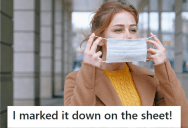 Her Office Wanted Her To Fill Out A Health Control Form Every Morning, But She Couldn’t Do It On Her Phone. So She Simply Opted For “No” On The Form And Nobody Noticed For Weeks.