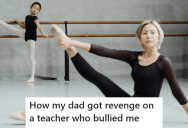 Dance Teacher Bullied This Girl To The Point That She Broke Down, But Her Father Saw His Opportunity For Revenge When The Teacher’s Car Broke Down