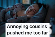 Cousins Wouldn’t Shut Off The Lights Or Stop Talking So People Could Sleep, So She Stole Their Lightbulb And Got Some Shut Eye