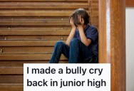 A Jerk Wouldn’t Stop Bullying Him, So When The Opportunity Arose He Made Sure To Embarrass Him In Front Of Everyone At School