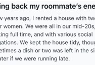 Hypocritical Roommate Wasn’t Cleaning Up After Themselves But Corrected Them About Their Tidiness, So They Decided To Give Her A Taste Of Her Own Medicine