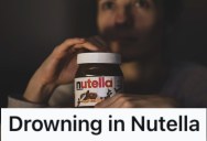 His Girlfriend Gave Him A Hard Time About Eating Nutella, So When He Moved Out He Left Nutella Surprises All Over Her House