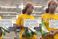 Spark Driver Explains Why She Doesn’t Scan Items At Walmart’s Self-Checkout Anymore, And People Think It’s Suspicious. – ‘I think that person over there is stealing.’