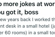 He Was Told Not to Joke Around With Hotel Guests Anymore, But When He Complied Their Tripadvisor Reviews Took A Hit