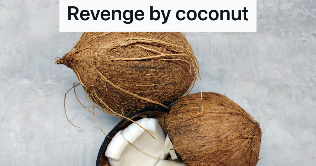 His Roommate Set The Coffee Pot To Clean When He Knew He Wanted Coffee, So He Got Revenge With Coconuts For Years