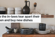 Their In-Laws Were Rude And Hurtful, But They Found Out They Might Have “Dangerous” Dishes Full Of Lead. So They Made Sure To Play Up The Risk So They’d Have To Replace Everything.