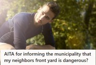 New Neighbor Reports Hazardous Front Yard To The City, And Now The Whole Block Knows It Was Him