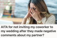 Woman Doesn’t Invite Rude Coworker To Her Wedding, But He Causes Trouble When He Finds Out He’s Excluded