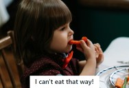 Toddler Slams His Hands On The Table And Shouts After Taking His Mom’s Instructions Too Literally