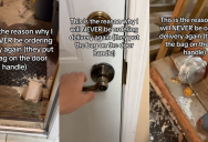 DoorDash Customer Shared What Happened After His Order Was Left On His Door Handle