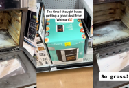 Walmart Customer Got A Gross Surprise When She Bought An Air Fryer On Sale