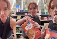 Walmart Customer Opens And Samples Items In Before She Decides To Buy Them And People Are Torn