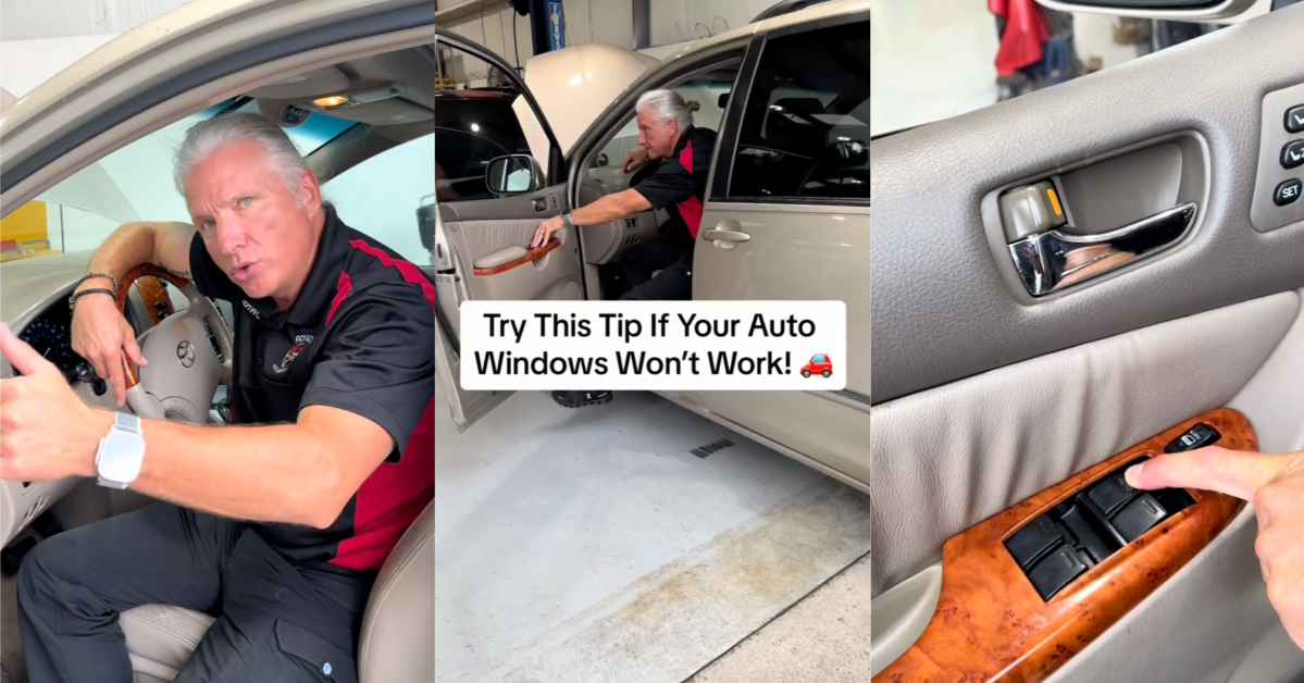 Mechanic Shows How To Fix Car Windows That Stop Working By Yourself. – ‘You see all this gunk and stuff on the top of the window?’