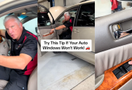 Mechanic Shows How To Fix Car Windows That Stop Working By Yourself. – ‘You see all this gunk and stuff on the top of the window?’