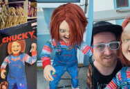 Home Depot Shopper Showed Viewers The Creepy Animatronic Chucky Doll The Store Is Selling For Halloween