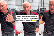 Mechanic Dispels The Myth That People Can Get “Full Diagnostics” On Their Cars