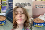 Concerned Consumer Warns About The Dangers Of Cans Of Tuna Fish And The Metal You Need To Remove After Opening Them. – ‘See all that, flakes? Those are metal flakes.’