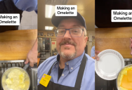 Waffle House Employee Shows How They Make Their Omelettes So Fluffy