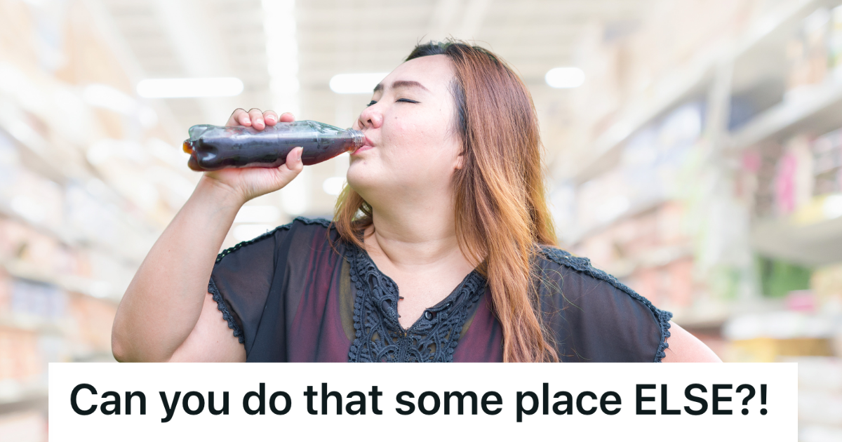 Overworked Cashier Faces Customer’s Rage For Drinking Soda During Their ...