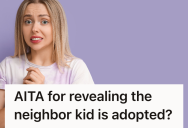 Mother Explains Adoption To Her Children Using Their Neighbor As An Example, But Unknowingly Reveals A Secret The Neighbor Wasn’t Ready To Share