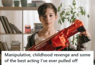 Kid Gets Hit With A Game Boy In A Very Sensitive Spot By His Sibling, So He Plots A Stinging Revenge