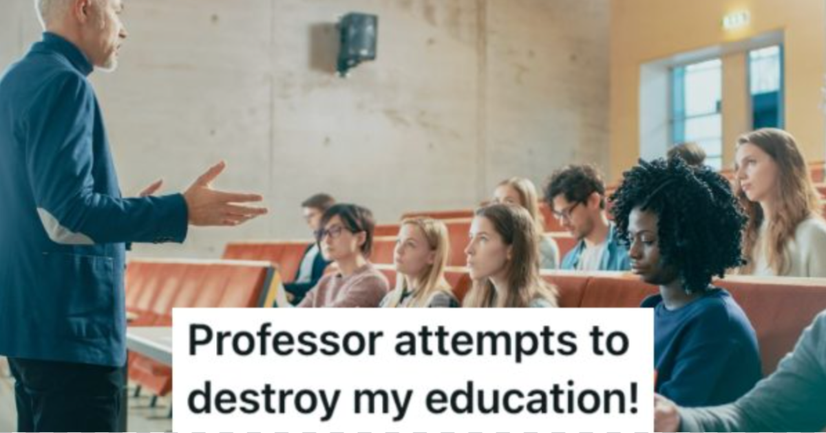 College Professor Gave Them An Grade For No Reason, So They(02)