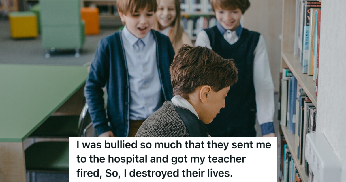 Kid Was Bullied So Badly That His Teacher Got Fired, So Set Up A Plan To Make The Bullies Lives Horrible