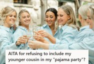 Mother Insists Young Daughter Attend A Cocktail Night, But When Her Cousin Refuses She Faces A Guilt Trip