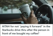 When Starbucks Customer Refuses To Pay It Forward, Barista Gets Offended On Behalf Of Other Customers