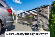 Parents Of Primary School Students Would Park On Their Driveway While Waiting For Their Kids, So This Homeowner Honked Her Horn Continuously Until They Moved