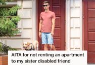 Blind Man Applied To Rent This Woman’s “No Animals Allowed” Apartment, But She Put Him At The Bottom Of Her List Because He Has A Service Dog