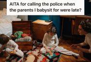 Babysitter Couldn’t Reach Children’s Parents Despite Multiple Attempts To Contact Them, So After Waiting More Than Three Hours She Called The Police