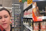 If You’re A Short Walmart Customer, This Shopper has A Secret Hack To Help Your Shopping Experience. – ‘At the end of every aisle, Walmart has these little things.’