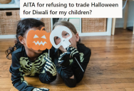 Her Ex Wants The Kids To Spend Halloween With Him So They Can Celebrate Another Holiday, But She And The Kids Want Halloween To Be The Priority