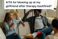 He Started Going To Couples Therapy With His Girlfriend, But Then He Realized She Had Been Lying To Him For Months