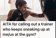 Repeated Interruptions From A Trainer Frustrated A Boxer, So They Spoke Up And Reclaimed Their Space