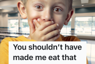 A No-Waste Rule Forced A Kid To Eat Their Veggies, So They Delivered A Memorable Lesson To Their Teacher