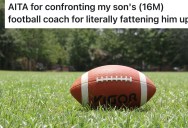 Coach Tells Teen To Pack On 40 Pounds For Football, So Mom Confronts Him About His Bulking Up Strategy