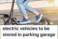 Condo Superintendent Enforced Strict Rules On Electric Vehicles, So One Rebel Tenant Gave Him More Than He Bargained For