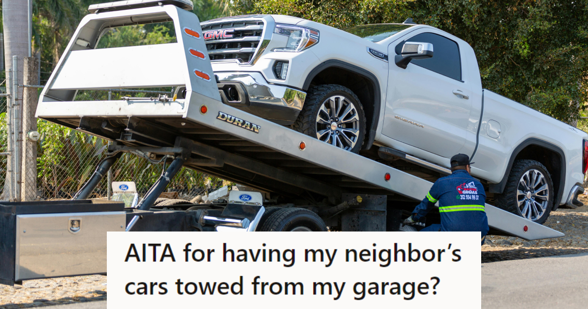 New Homeowner Finds Neighbors’ Cars In His Unfinished Garage, So He Immediately Has Them Towed