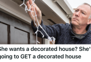 Pushy Neighbor Demands Grieving Widower Decorate His House For Christmas, So He Went All Out On Decorations For A Different Holiday