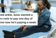 Boss Insisted On A Doctor’s Note For An Employee To Get A Paid Day Off, But When The Employee Went To The Doctor The Boss Didn’t Like The Doctor’s Orders