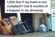 Neighbors Complained About The Bulky Trash Items In Another Neighbor’s Carport, So They Took Months To Finish Throwing It Out