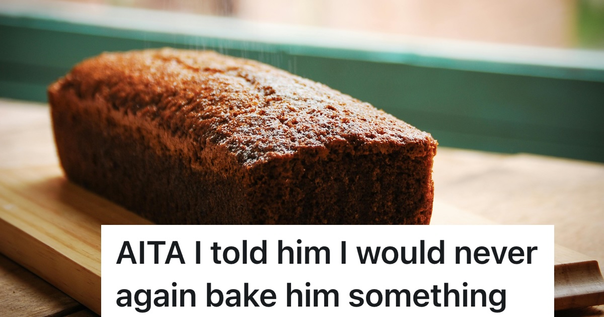 Wife Bakes Husband A Banana Cake For His Birthday But He Claims He ...