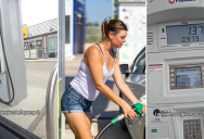 Driver Pulls Up To A Gas Pump, Notices A Sad Person Who Had Just Pulled Away And Wished Should Could Have Helped