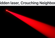 Rude Partiers Kept Neighbors Awake With Late-Night Parking Lot Shenanigans, So One Renter Took His Laser Pointer And Sent Everyone Running Back Inside