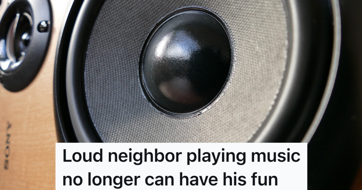 Neighbor Wouldn’t Stop Playing Loud Music, So They Came Up With A Way ...