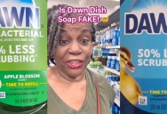 ‘Turns out I’ve been washing dishes with hand soap my entire life.’ – Consumer Shows That Dawn Antibacterial Dishwashing Liquid Is Actually Hand Soap