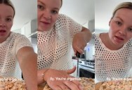 ‘You don’t have to it eat all at once.’ – Woman Claims To Know The Best Way To Make Frozen Pizzas